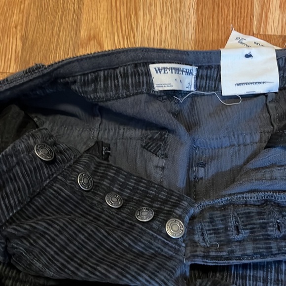 Free People London Calling Slouchy Cord Pants Size 26 NWT - Picture 11 of 15